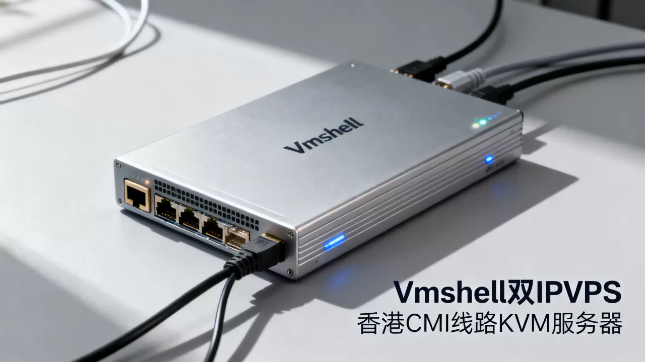 Vmshell双IPVPS能用吗？香港CMI线路KVM服务器推荐