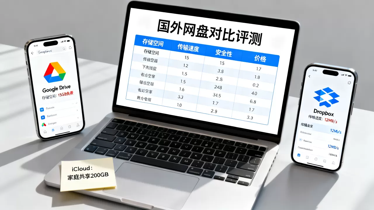 国外网盘哪个好用？十大云存储对比评测