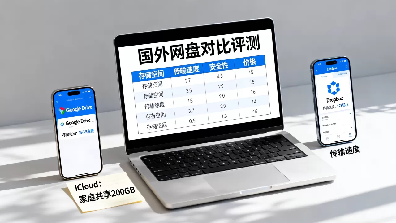 国外网盘哪个好用？十大云存储对比评测