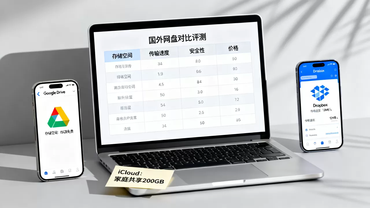 国外网盘哪个好用？十大云存储对比评测