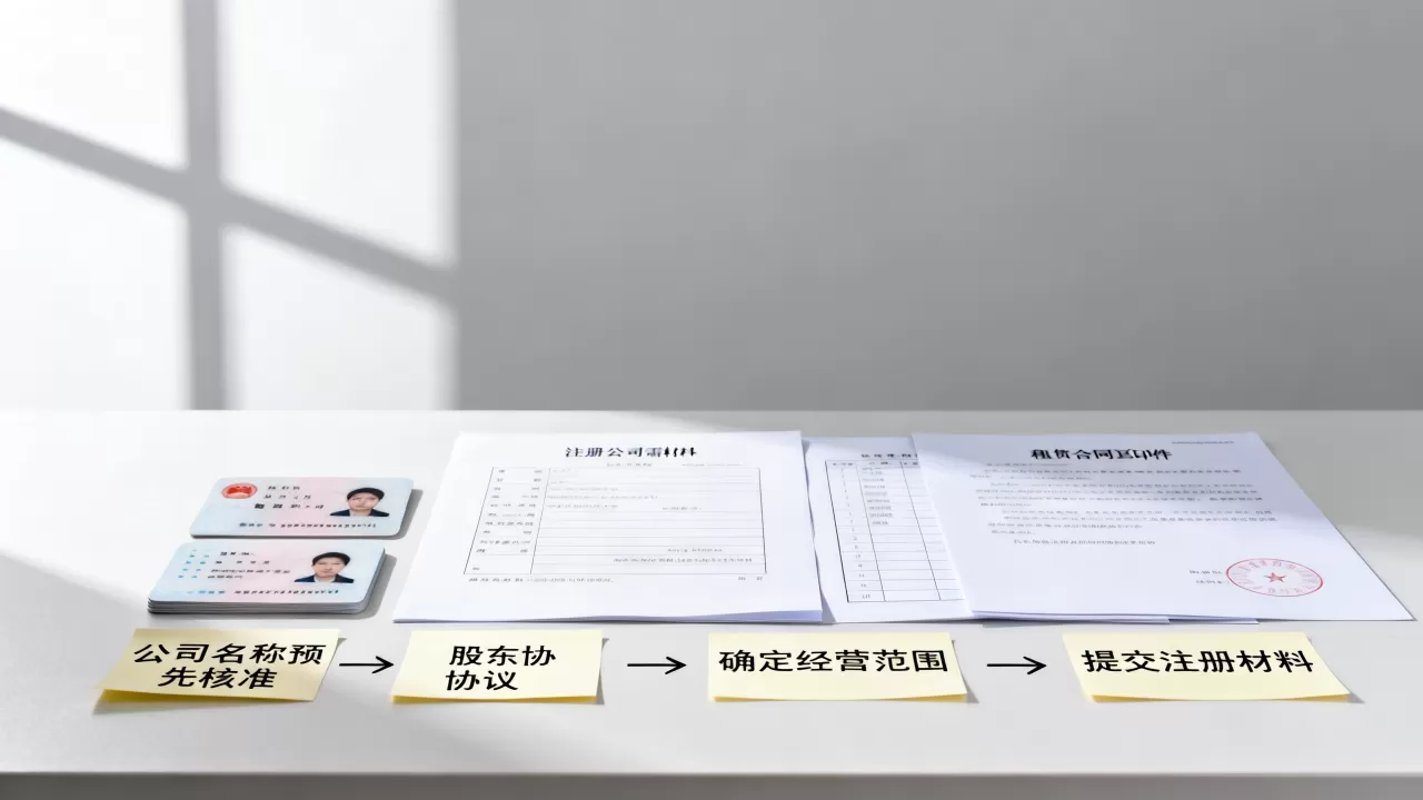注册公司流程复杂吗，公司注册需要哪些材料