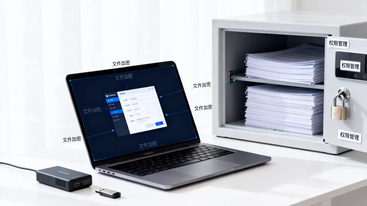 如何有效管理公司文件安全？企业文档加密防泄露方案