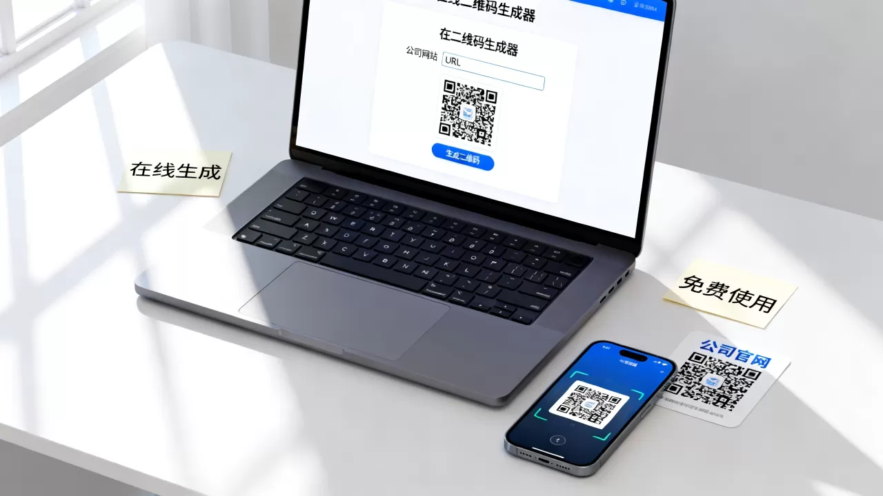 如何快速生成公司网站二维码？二维码生成器在线免费
