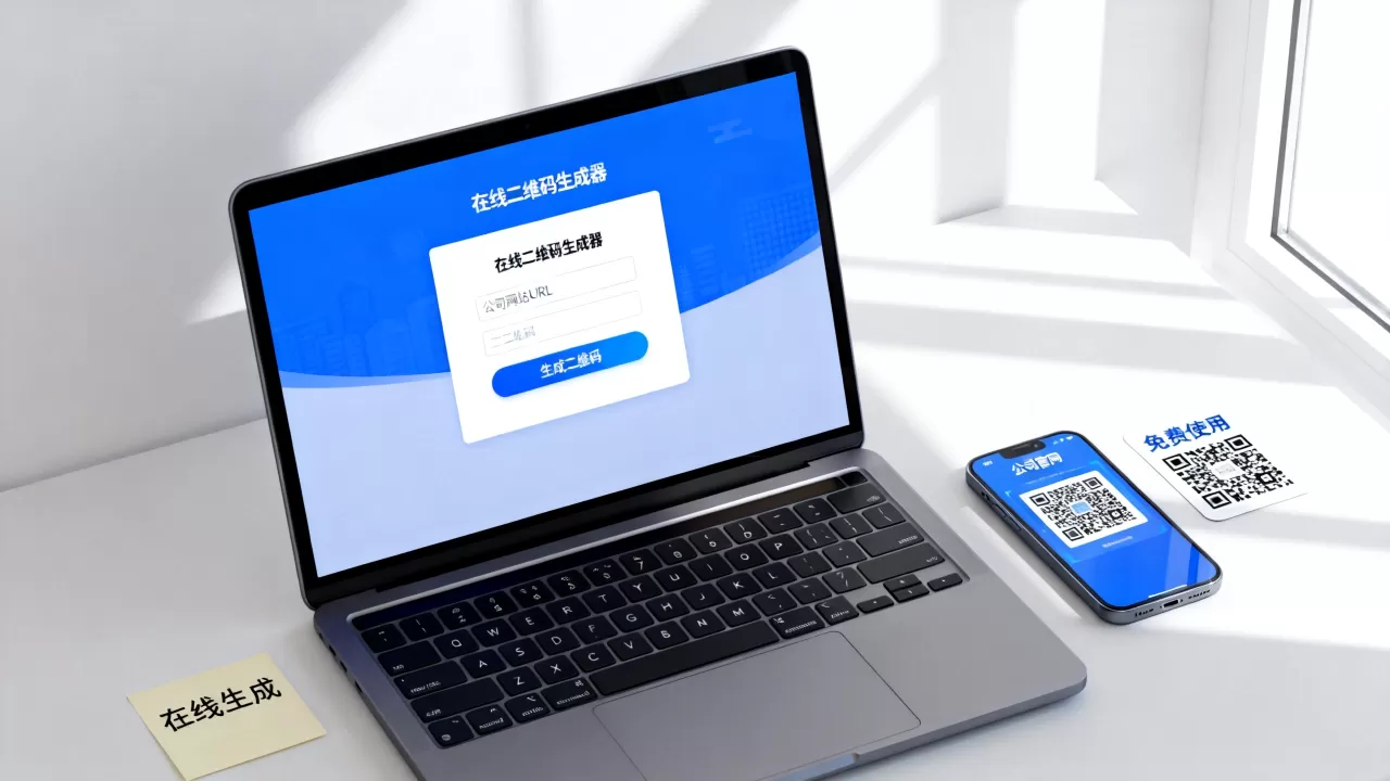 如何快速生成公司网站二维码？二维码生成器在线免费