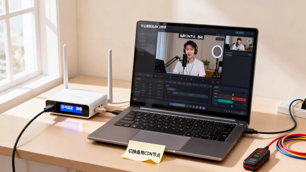 战旗直播cdn加速卡顿怎么办？直播卡顿怎么解决