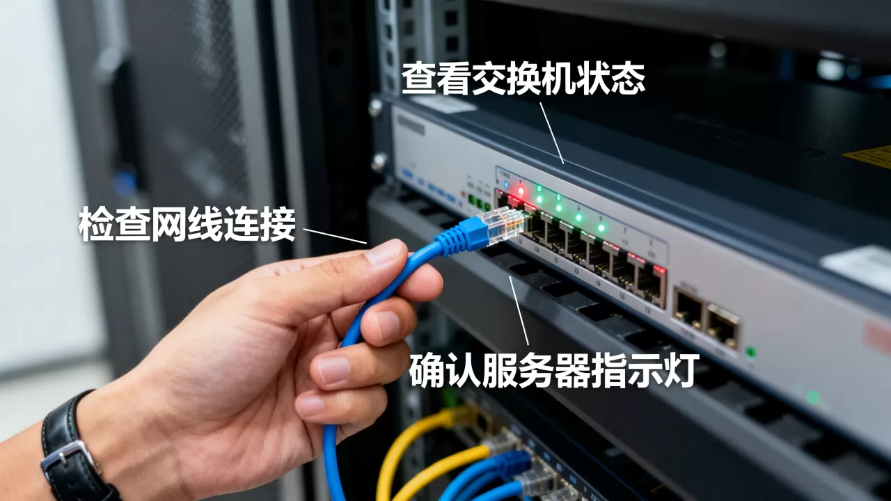 公司服务器连不上网怎么办？服务器突然断网怎么快速排查