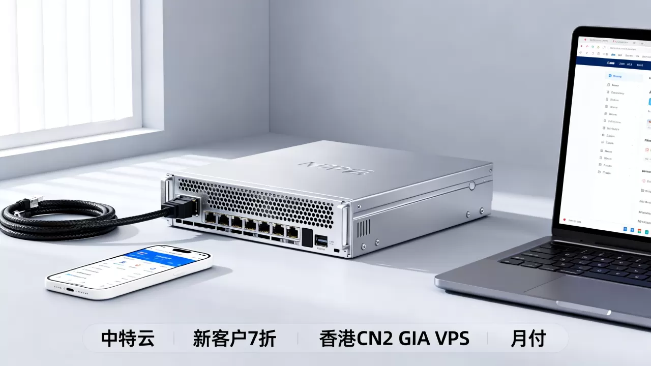 中特云新客户7折特惠是真的吗？香港CN2 GIA VPS月付多少钱