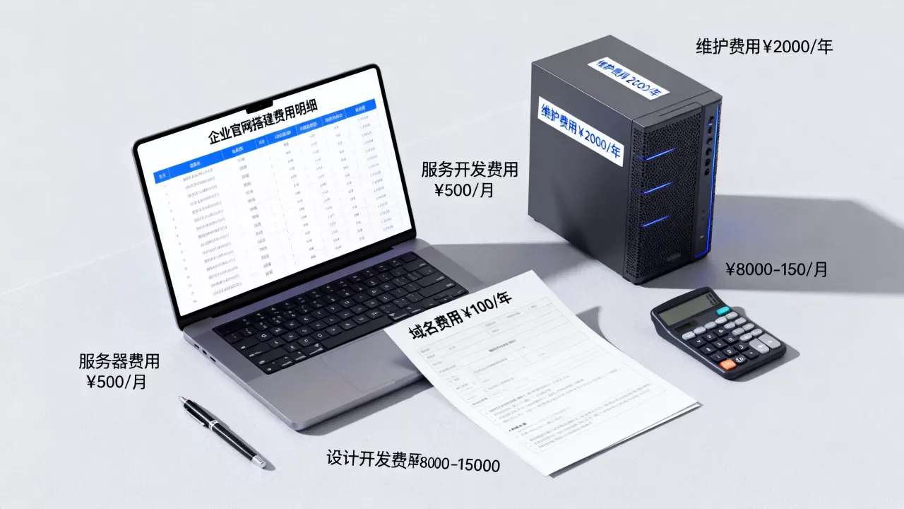 公司建个网站到底要花多少钱？企业官网搭建费用明细