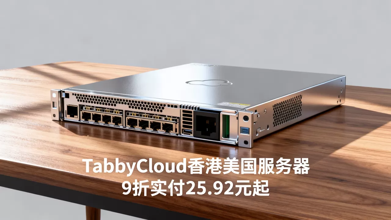 TabbyCloud香港美国服务器9折实付25.92元起吗，云服务器性价比推荐
