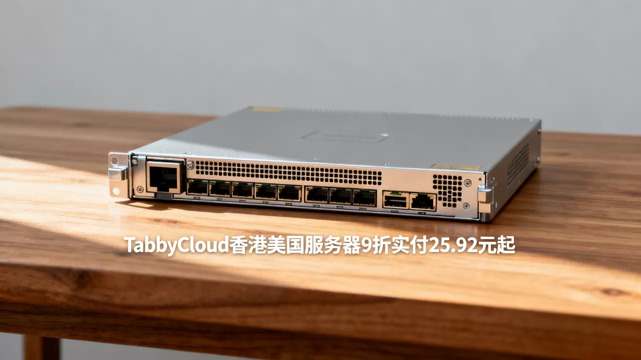 TabbyCloud香港美国服务器9折实付25.92元起吗，云服务器性价比推荐