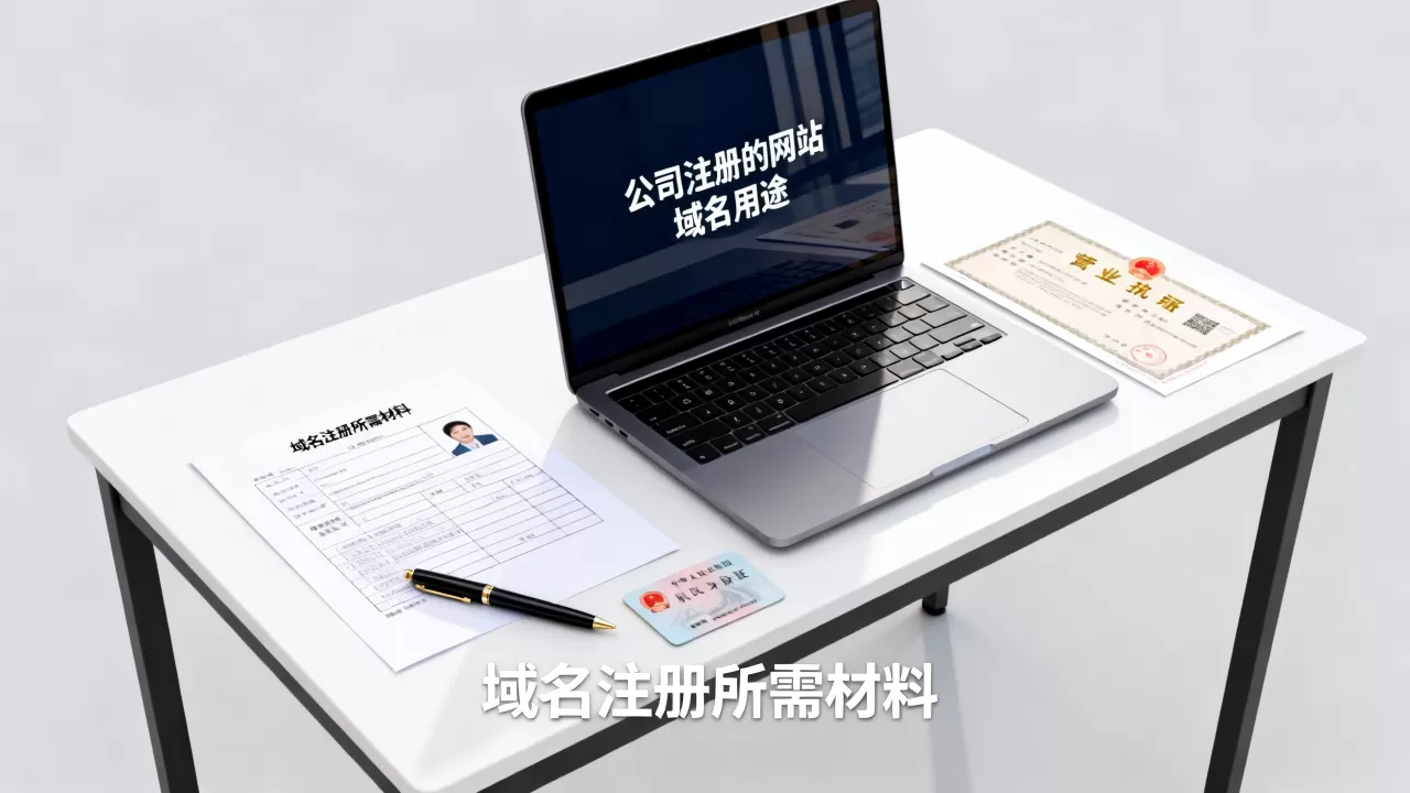 公司注册的网站域名有啥用，域名注册需要哪些材料