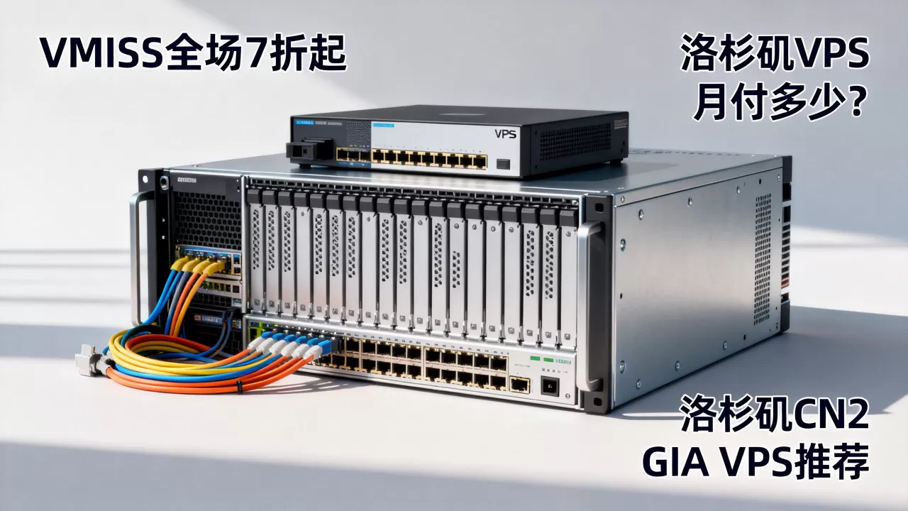 VMISS全场7折起洛杉矶VPS月付多少？洛杉矶CN2 GIA VPS推荐