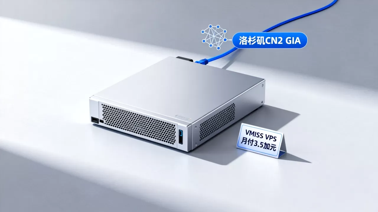 VMISS VPS月付低至3.5加元真的靠谱吗？洛杉矶CN2 GIA VPS推荐