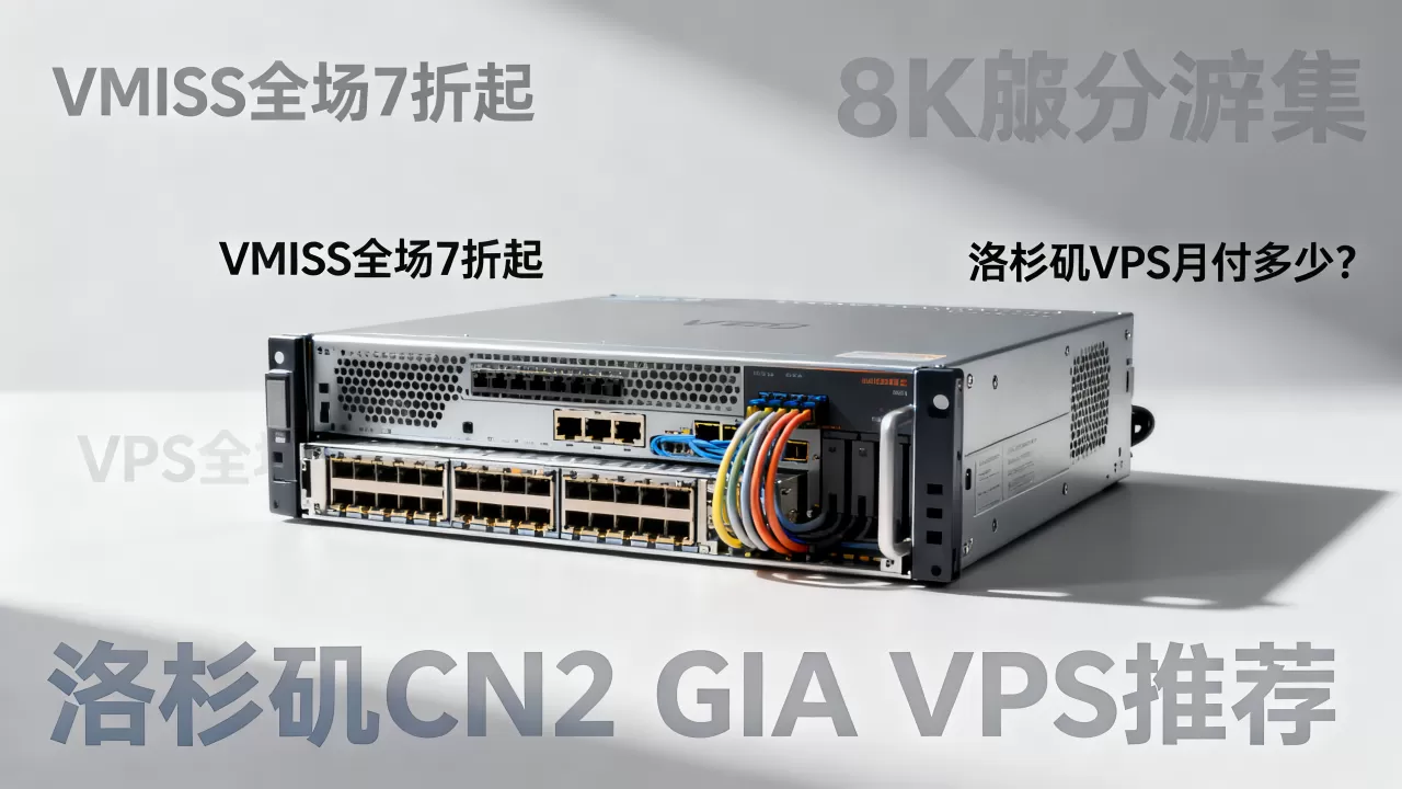 VMISS全场7折起洛杉矶VPS月付多少？洛杉矶CN2 GIA VPS推荐