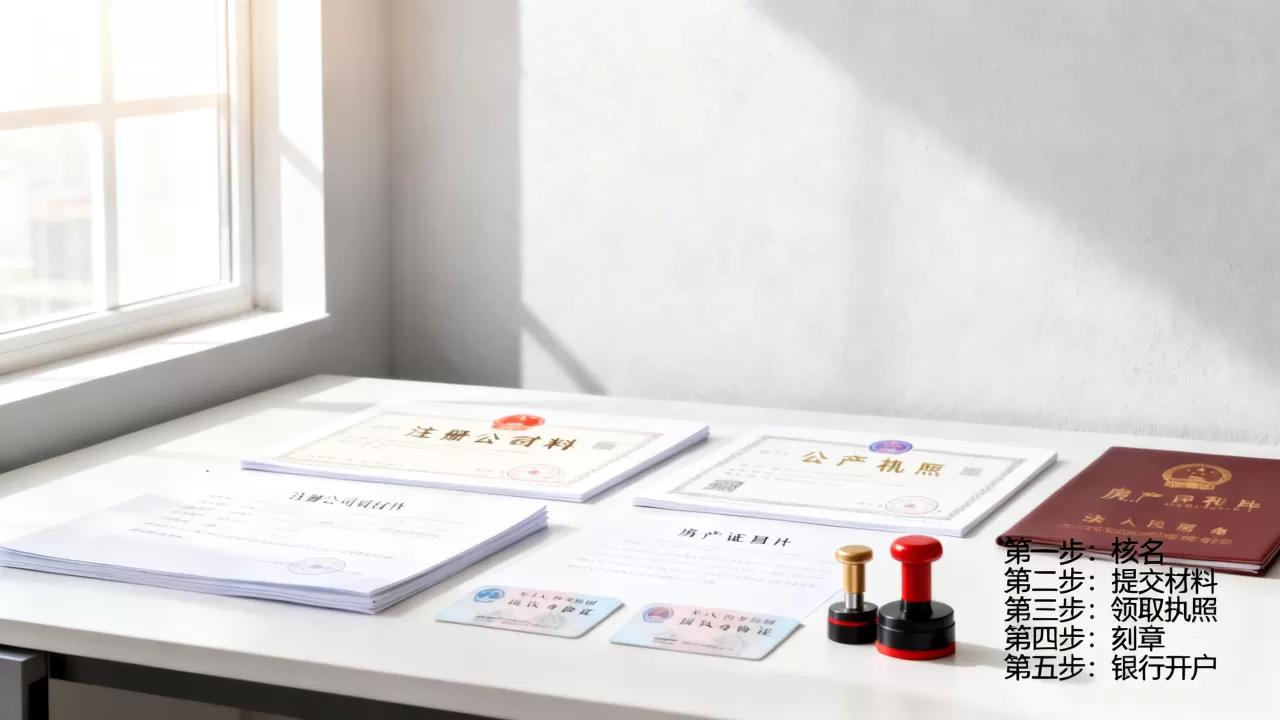 注册公司的具体流程是什么，注册公司需要哪些材料