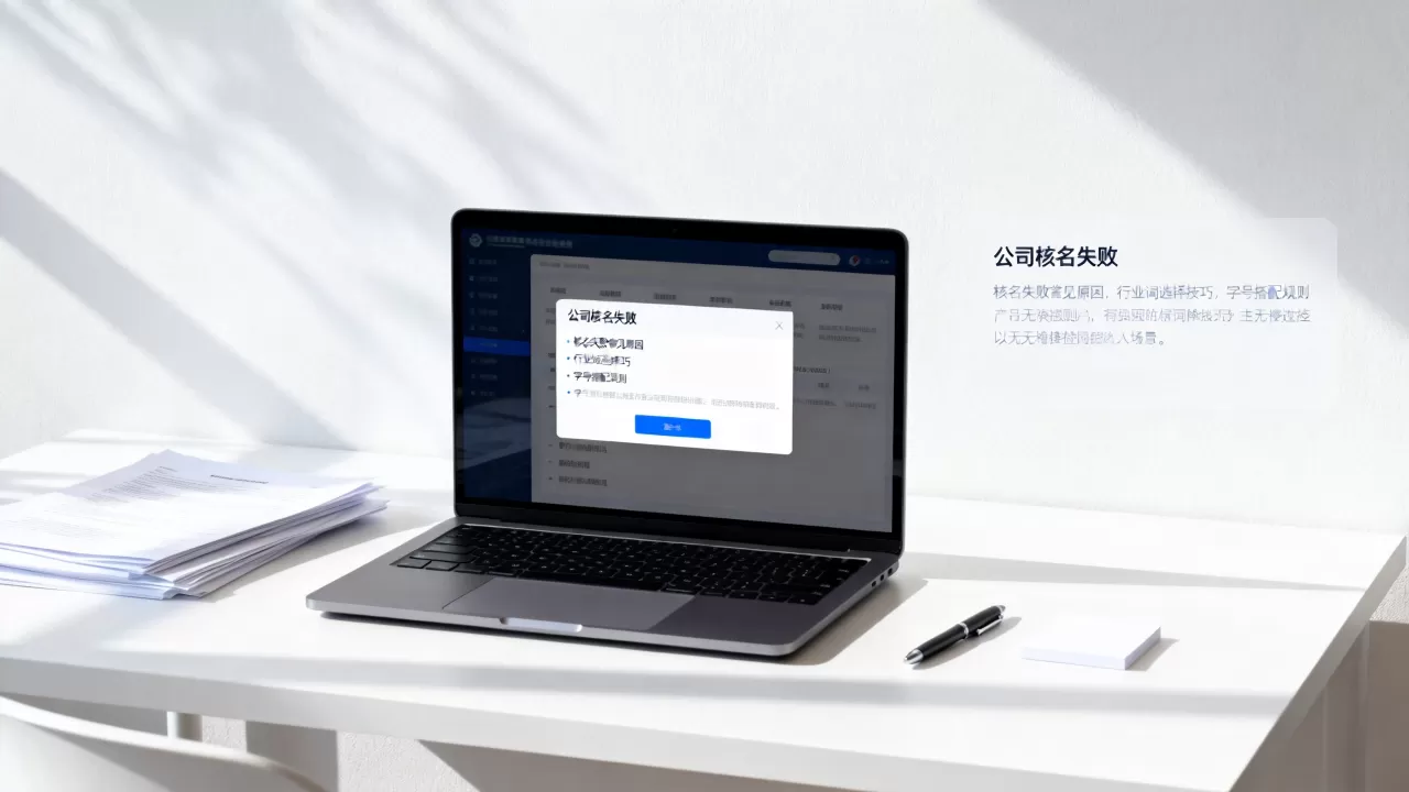 公司注册核对名失败怎么办？公司起名技巧与注意事项