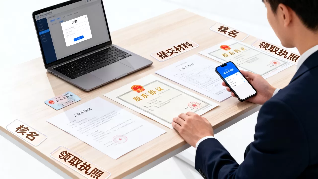 注册公司个人怎么办理？个人注册公司的流程和条件