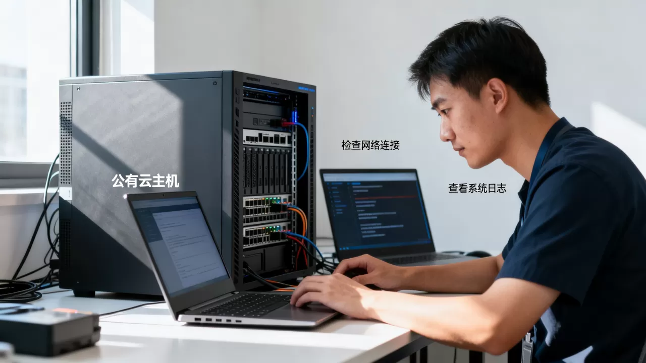 公有云主机出问题怎么办？公有云主机故障排查方法