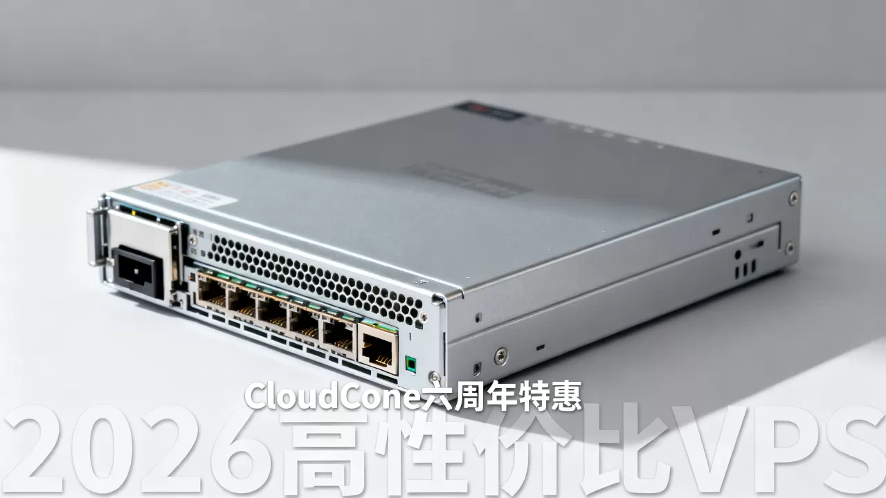 CloudCone六周年活动真的便宜吗？2026年高性价比美国VPS推荐