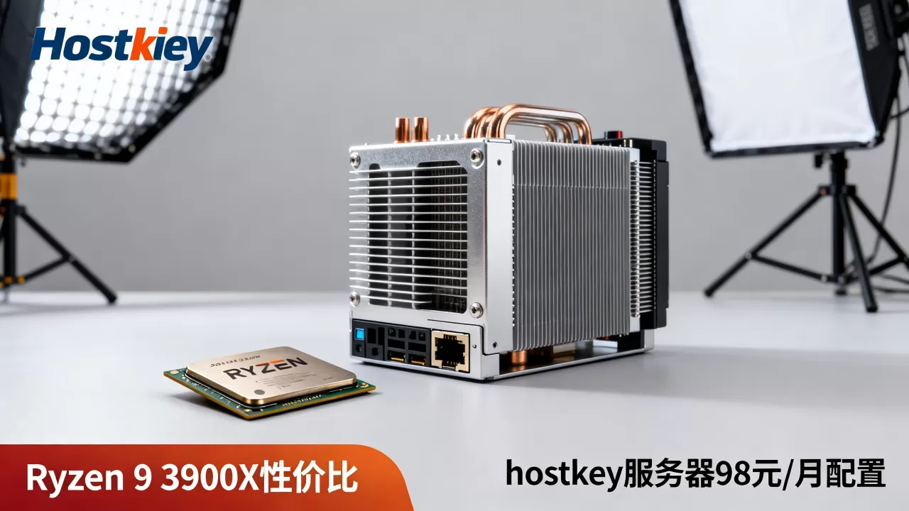 Hostkey服务器98元/月配置如何？Ryzen 9 3900X性价比高吗