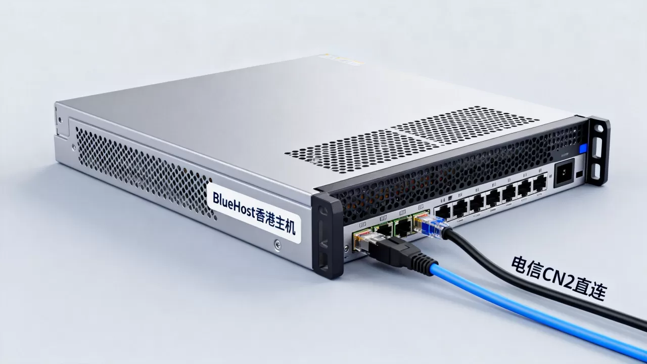 BlueHost香港美国主机电信CN2直连靠谱吗，BlueHost主机好不好用