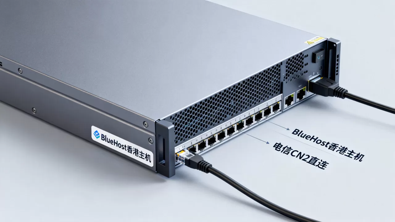 BlueHost香港美国主机电信CN2直连靠谱吗，BlueHost主机好不好用