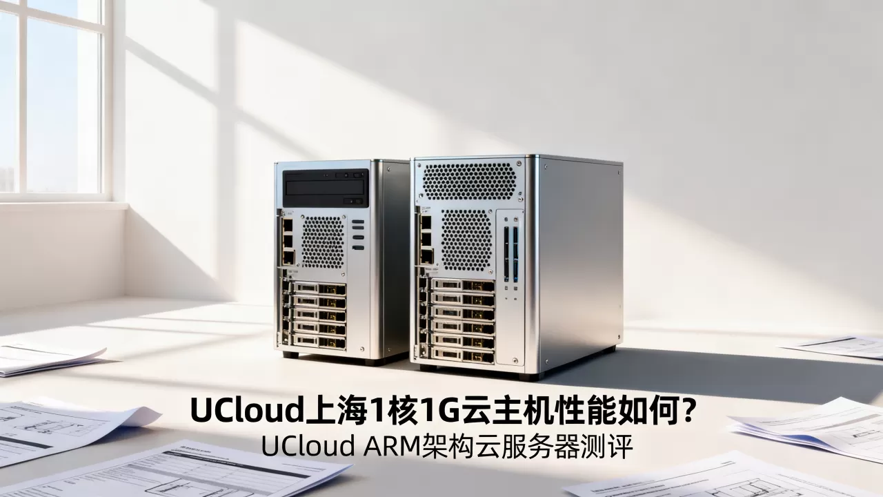 UCloud上海1核1G云主机性能如何？UCloud ARM架构云服务器测评