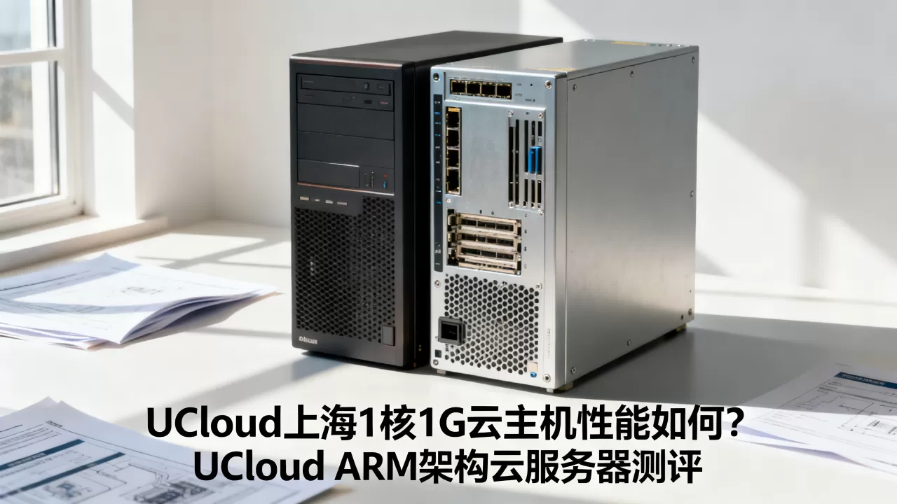 UCloud上海1核1G云主机性能如何？UCloud ARM架构云服务器测评