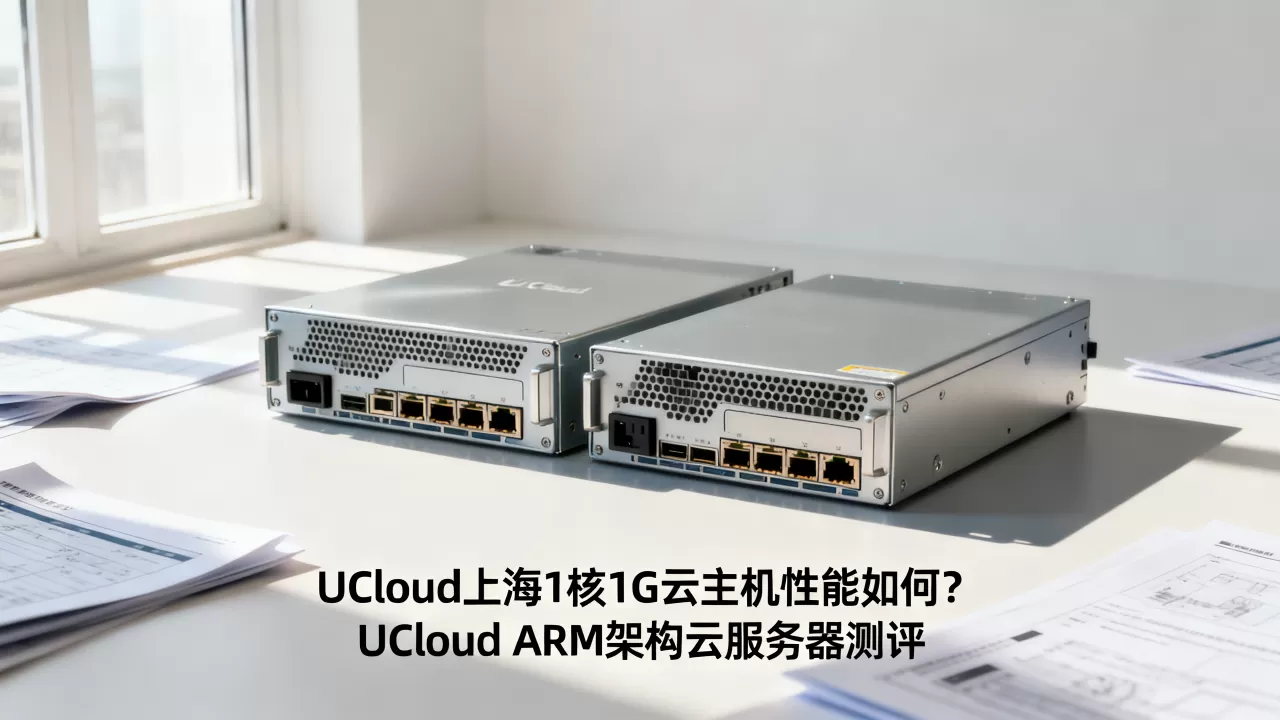 UCloud上海1核1G云主机性能如何？UCloud ARM架构云服务器测评
