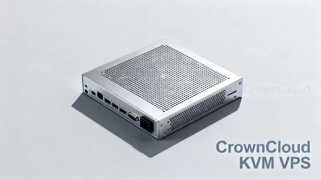 CrownCloud KVM VPS值得买吗？美国VPS性价比高推荐