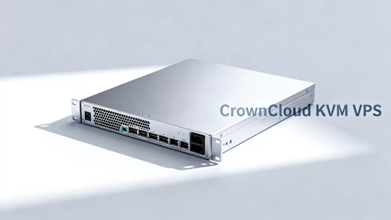 CrownCloud KVM VPS值得买吗？美国VPS性价比高推荐