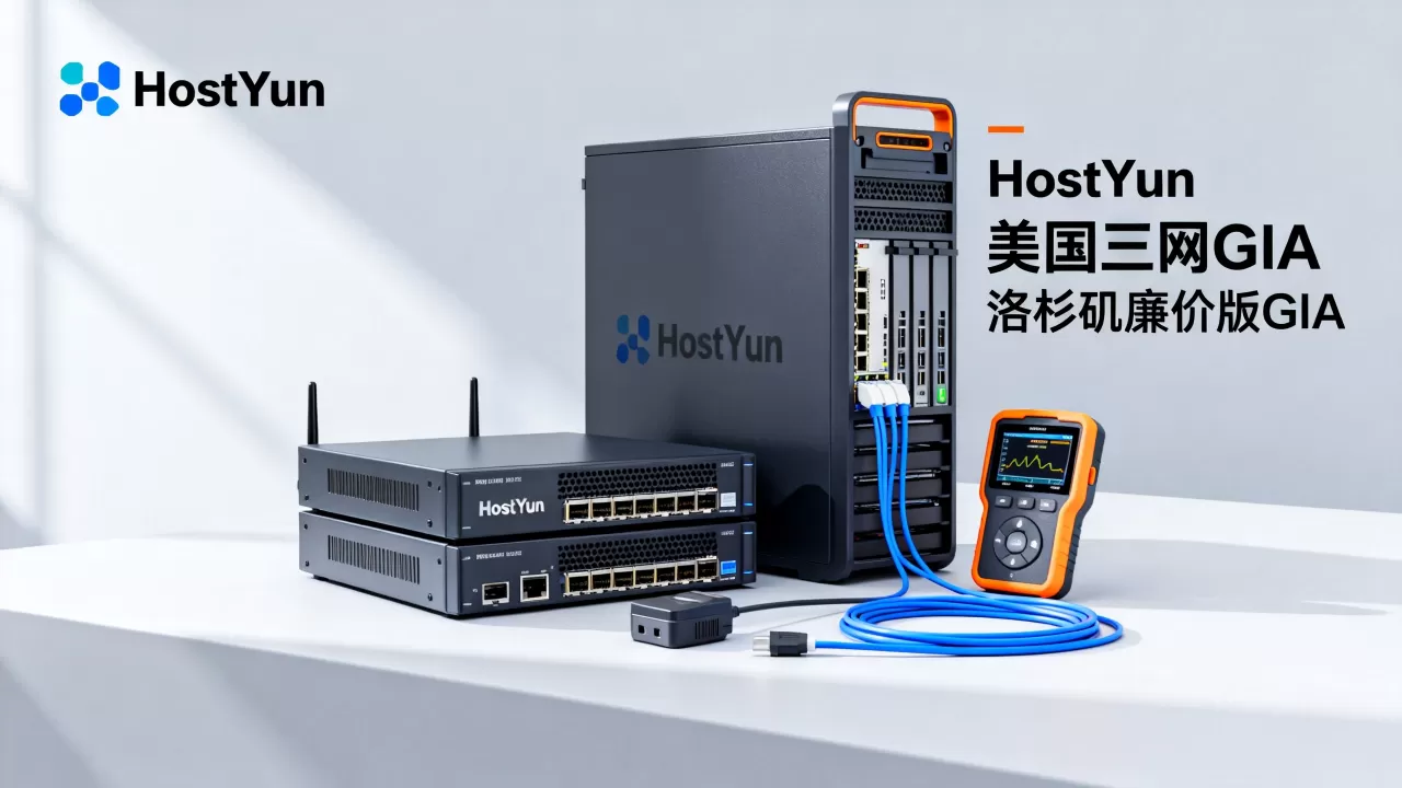 HostYun美国三网GIA特价套餐值得买吗？洛杉矶廉价版GIA内测评测