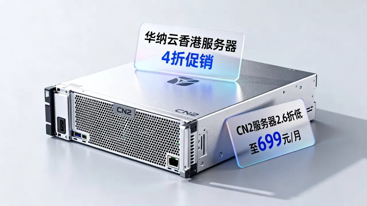 华纳云香港服务器4折促销是真的吗？CN2服务器2.6折低至699元/月