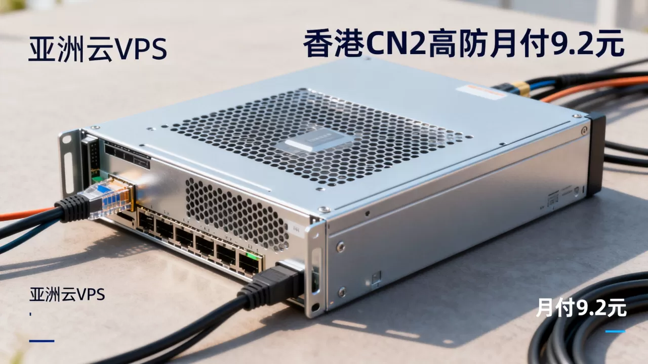 亚洲云VPS月付9.2元值得买吗，香港CN2高防服务器价格