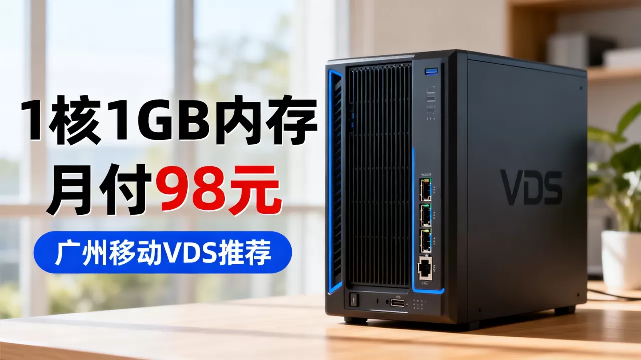 1核1GB内存VDS月付98元值得入手吗，广州移动VDS推荐