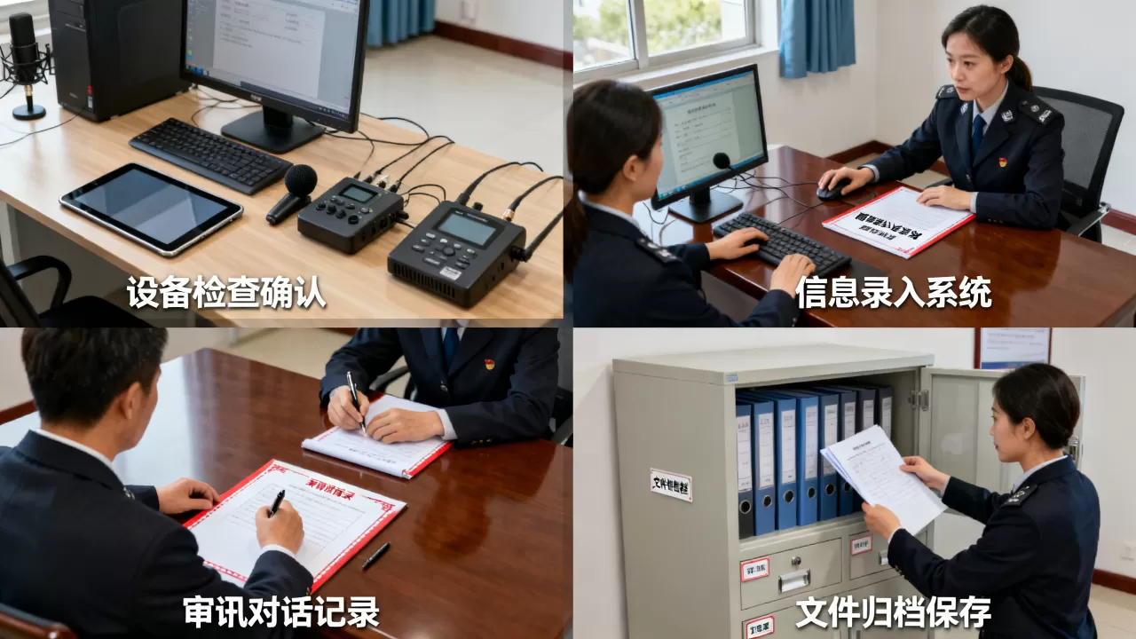 公安智能办公审讯流程是怎样的？审讯流程规范有哪些