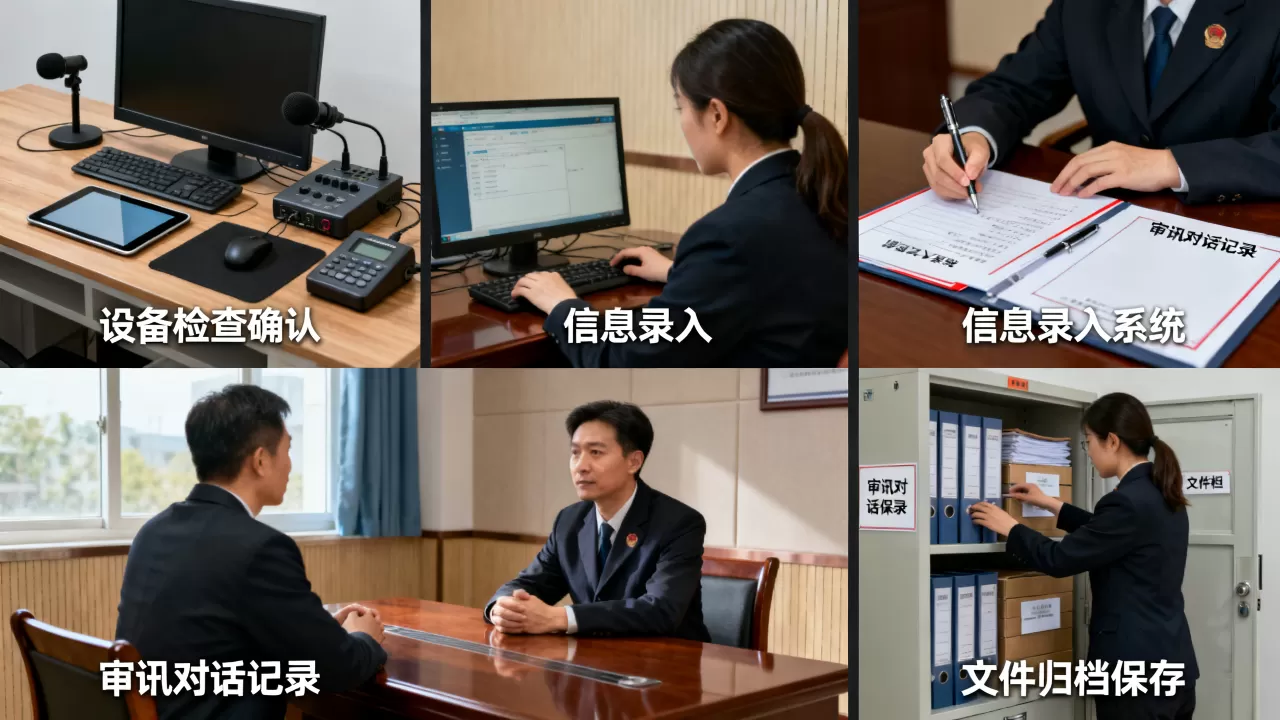 公安智能办公审讯流程是怎样的？审讯流程规范有哪些