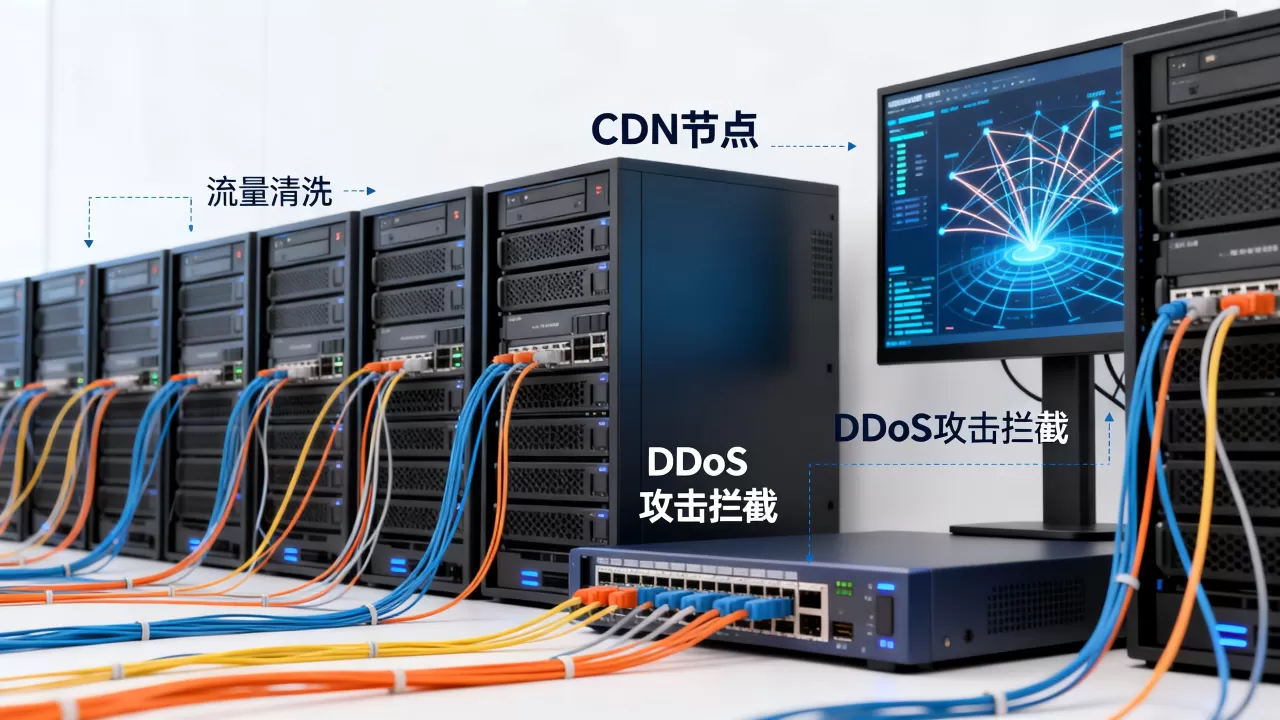 CDN防护原理是什么？cdn怎么防止ddos攻击