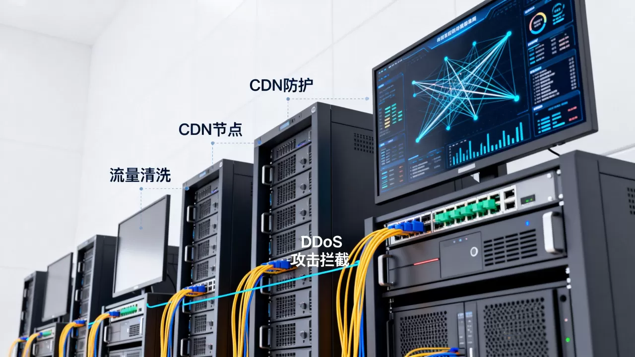 CDN防护原理是什么？cdn怎么防止ddos攻击