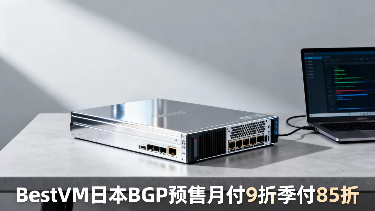 BestVM日本BGP预售月付9折季付85折，日本VPS推荐哪家稳定？