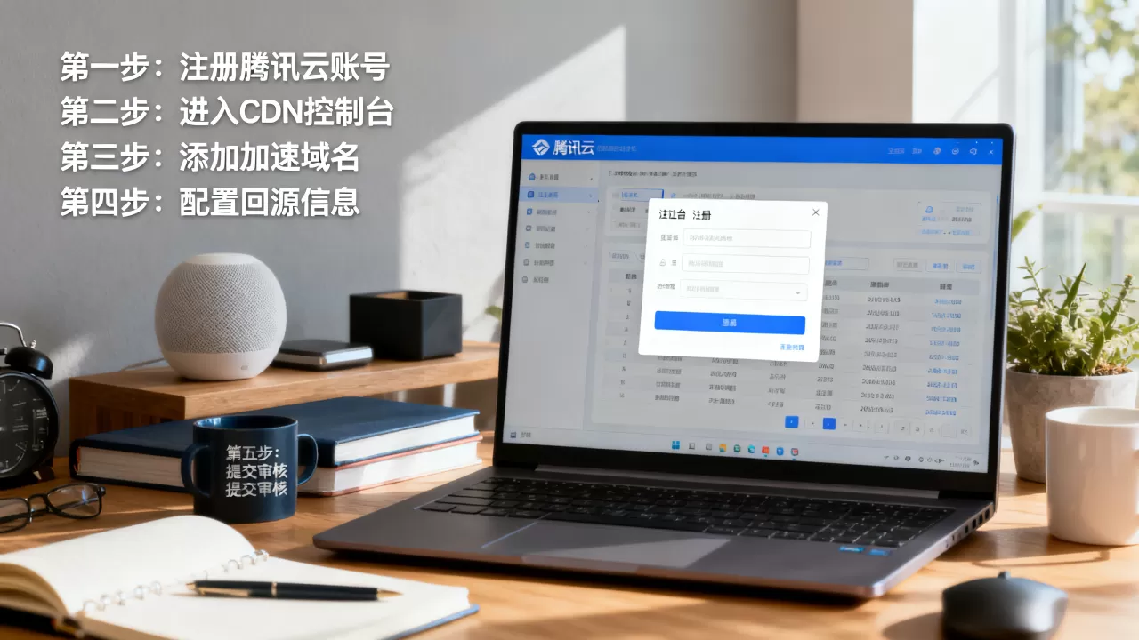 腾讯CDN怎么加入？腾讯云CDN接入流程详解