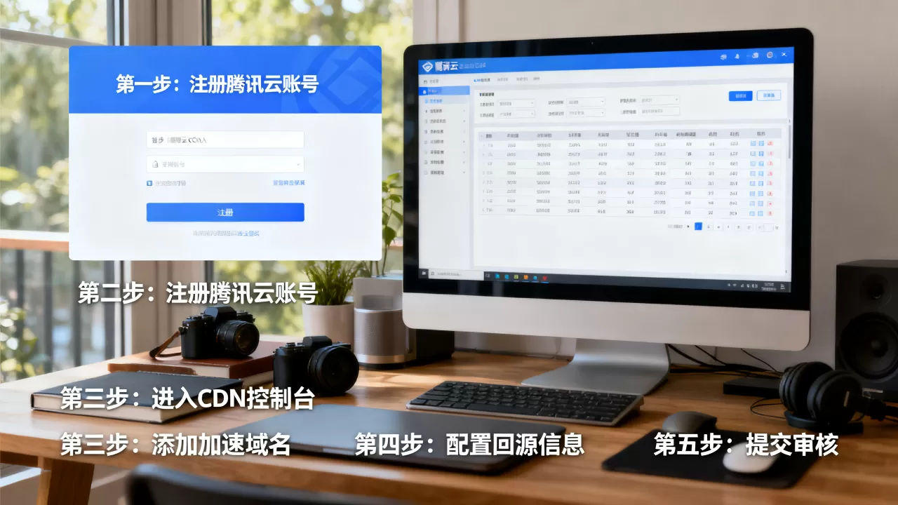 腾讯CDN怎么加入？腾讯云CDN接入流程详解