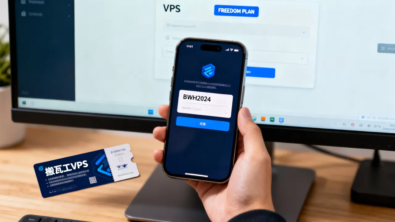 搬瓦工FREEDOM PLAN值得买吗，搬瓦工VPS优惠码怎么使用
