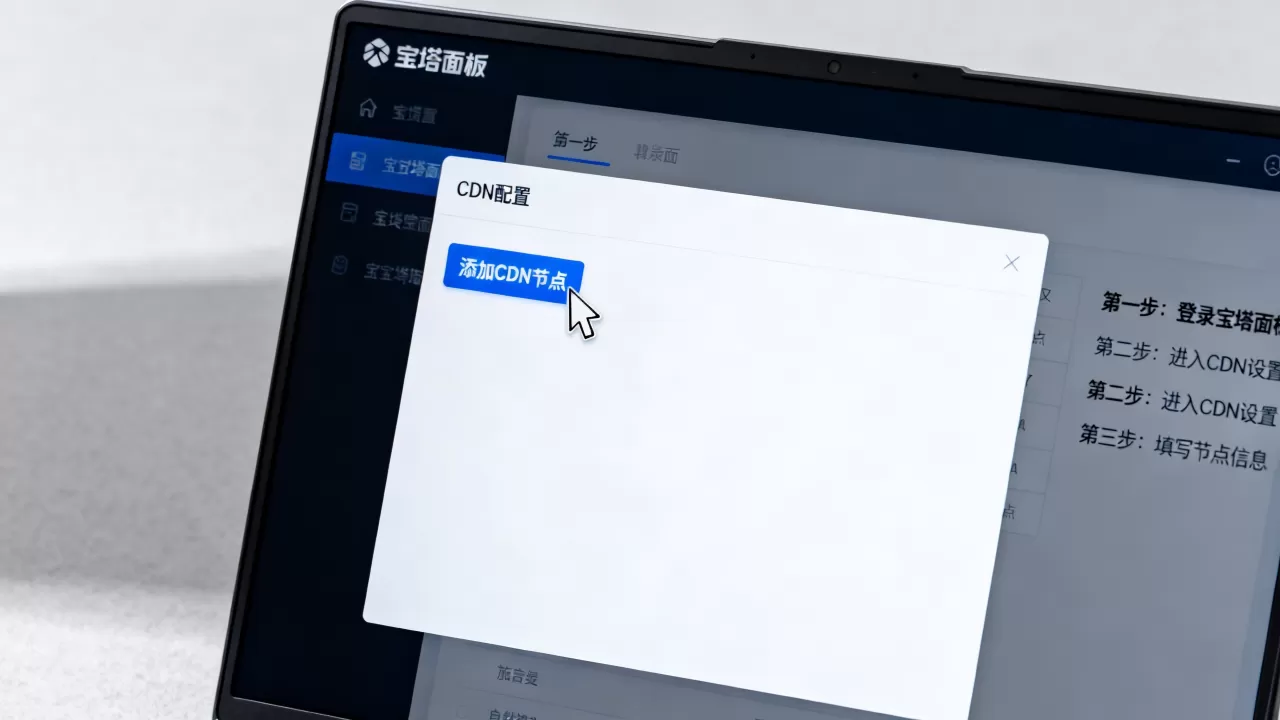 宝塔面板无法cdn怎么解决？宝塔面板配置cdn教程