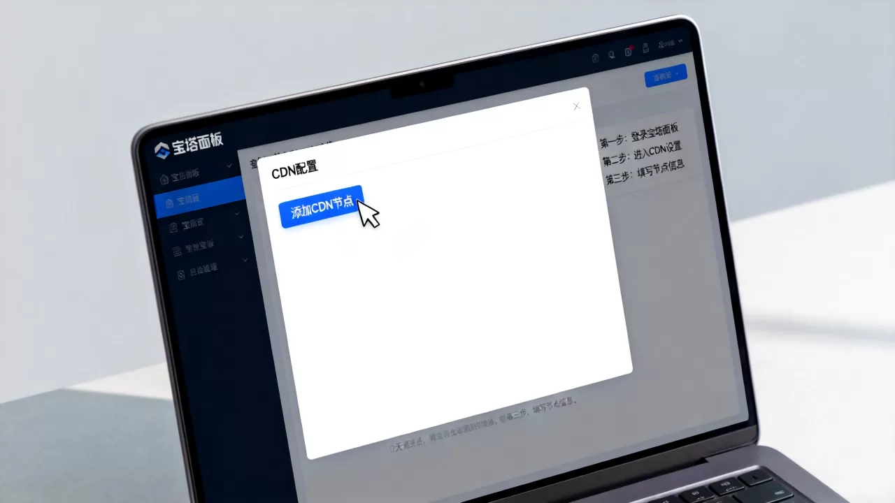 宝塔面板无法cdn怎么解决？宝塔面板配置cdn教程