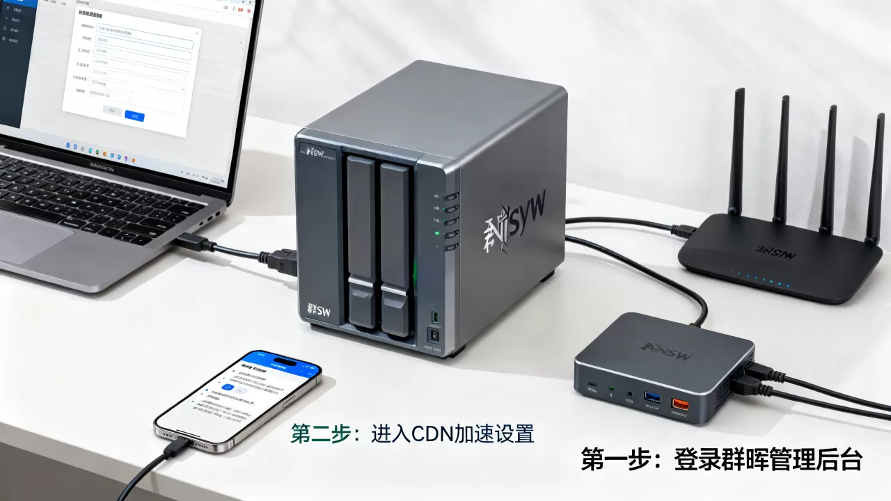 群晖怎么配置CDN加速？群晖NAS搭建CDN教程