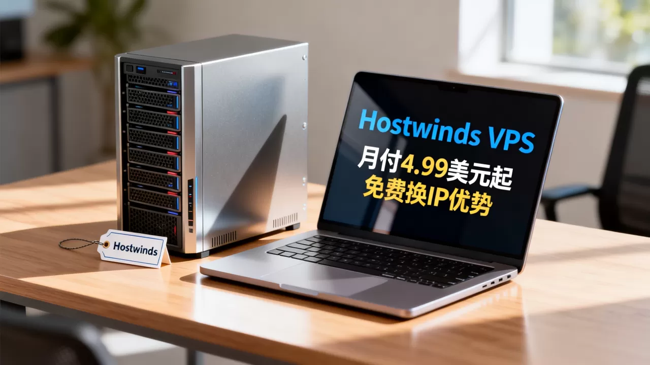 Hostwinds VPS月付4.99美元起靠谱吗？Hostwinds VPS评测及免费换IP优势