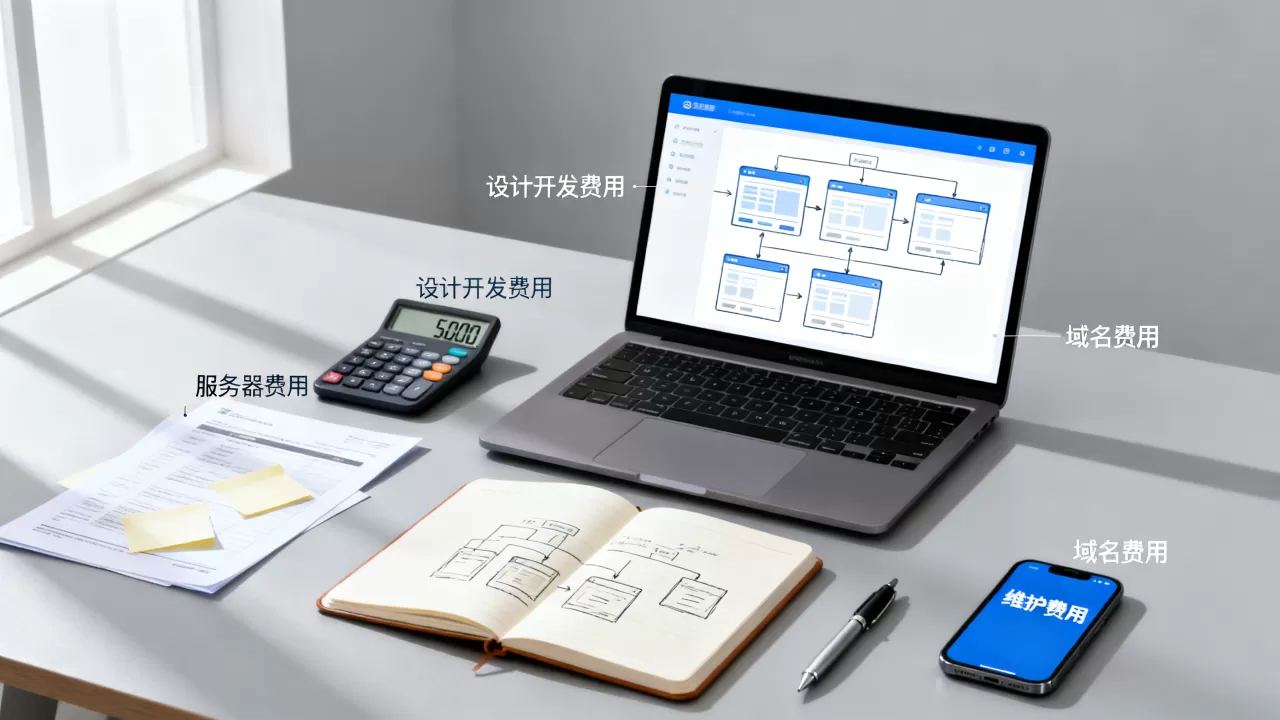 公司网站建设需要多少钱？网站制作费用包含哪些