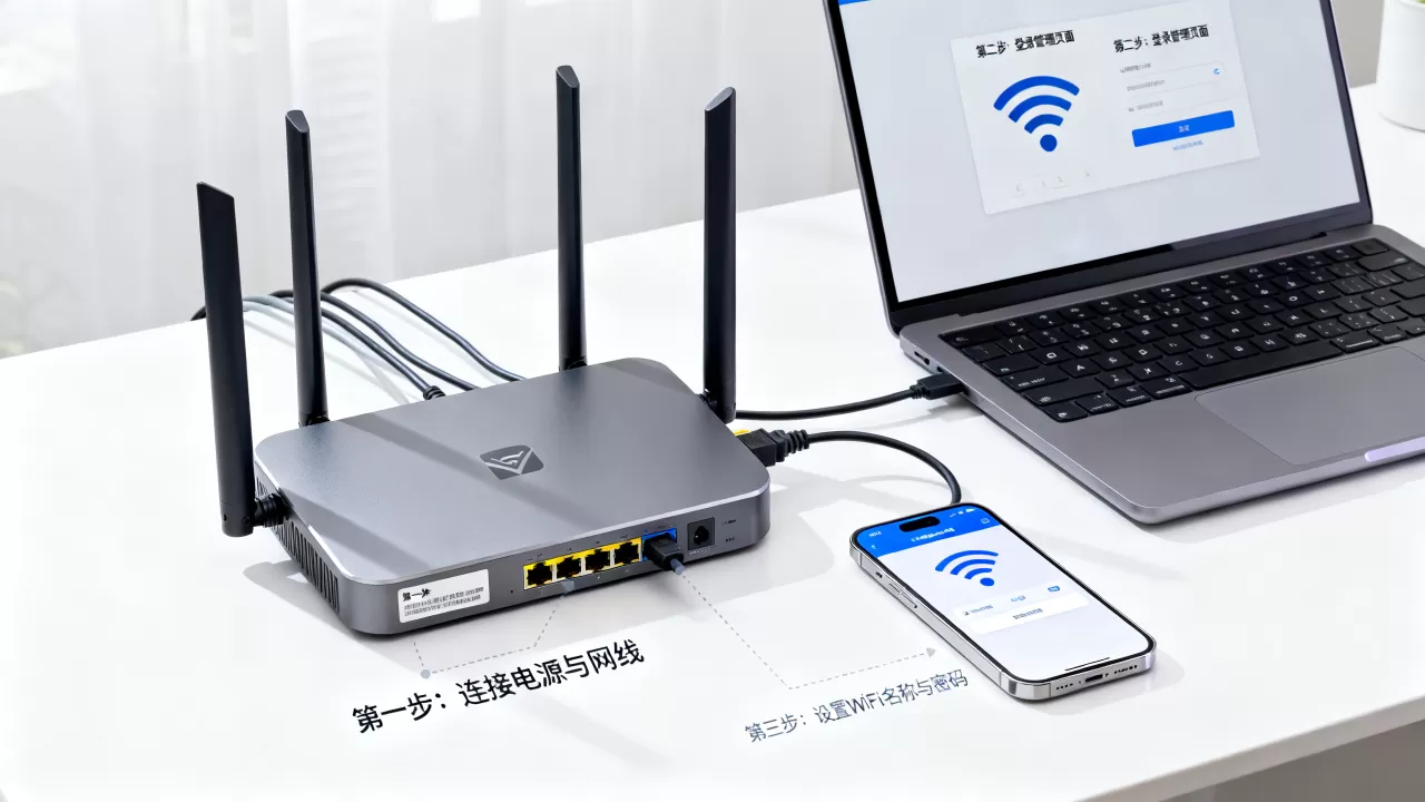 公司网络怎么用路由器怎么设置？无线路由器怎么设置