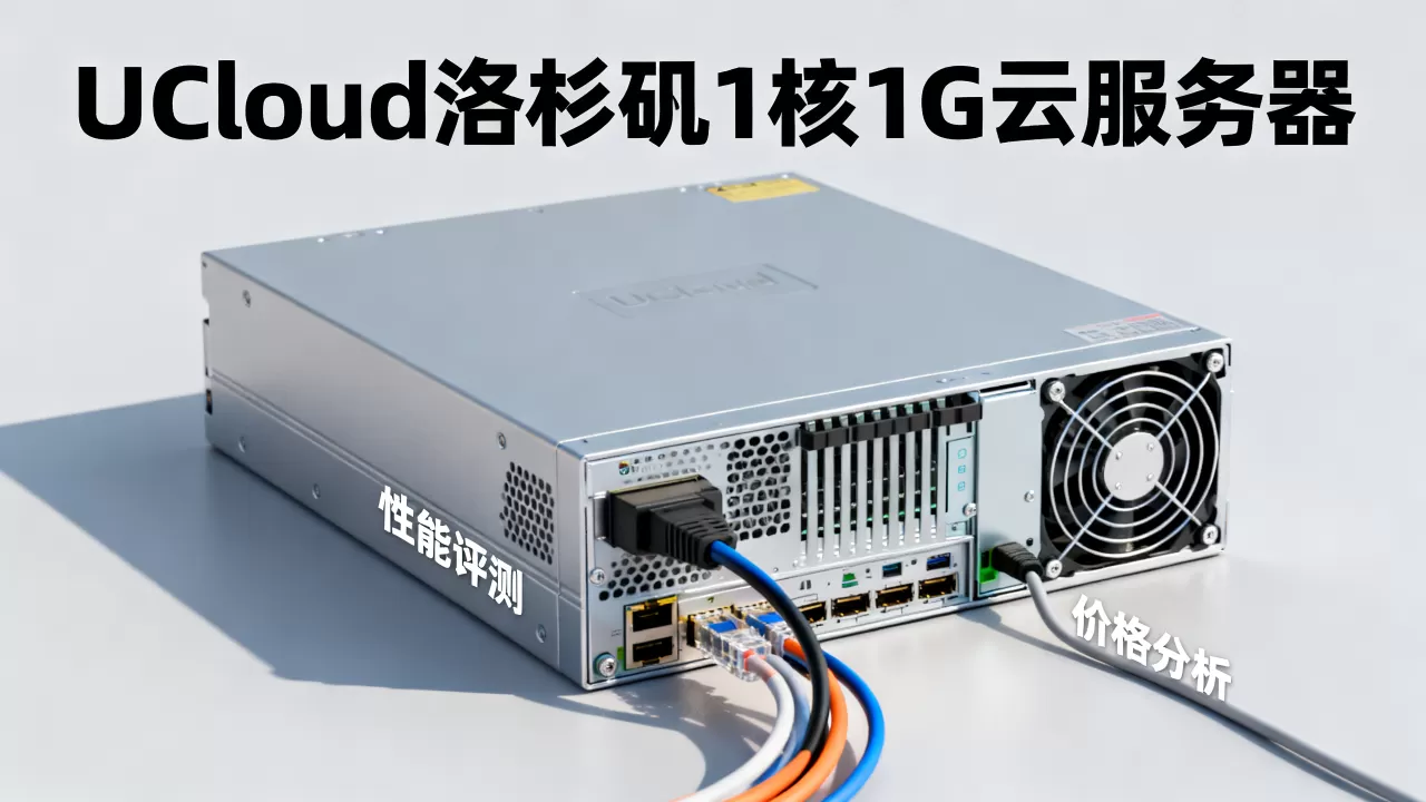 UCloud洛杉矶1核1G云服务器值得买吗？性能评测与价格分析